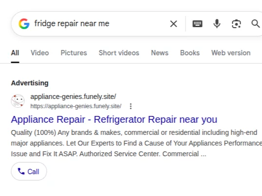 Gallery showcasing successful home service businesses benefiting from Funely AI.